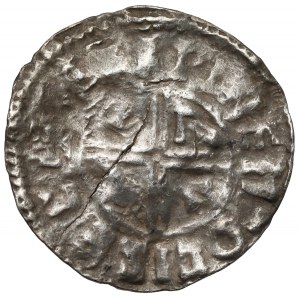 Anglia, Aethelred II (991-997) Denar typu crux