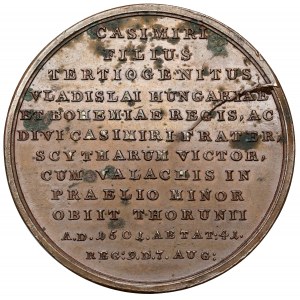 Medal SUITA KRÓLEWSKA - Jan Olbracht - brąz - ex. Nagorka