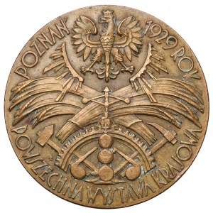 Medal, Powszechna Wystawa Krajowa Poznań 1929 - mały