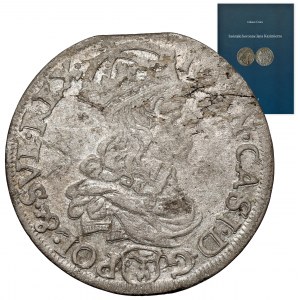 Jan II Kazimierz, Szóstak Kraków 1660 TLB - W TARCZY - ilustrowany