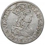 Jan II Kazimierz, Szóstak Kraków 1660 TLB - w kole - ilustrowany