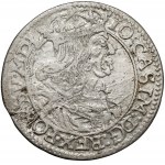 Jan II Kazimierz, Szóstak Kraków 1666 AT - Ilustrowany
