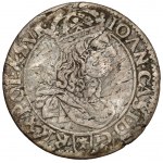 Jan II Kazimierz, Szóstak Kraków 1661 TLB - fantazyjne tarcze - Ilustrowany