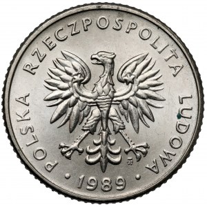 Próba NIKIEL 10 złotych 1989 - zwykłe