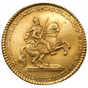 August III Sas, Dukat wikariacki 1745
