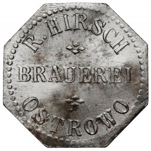 Ostrowo, Browar R. Hirsch, Żeton o nominale 200