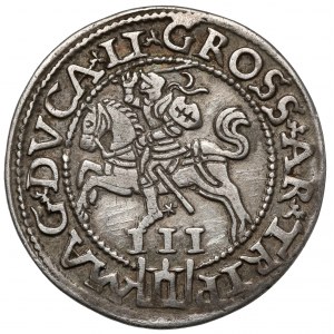 Zygmunt II August, Trojak Wilno 1562