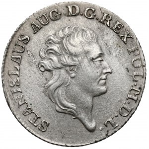 Poniatowski, Złotówka 1785 EB - bez wstęgi