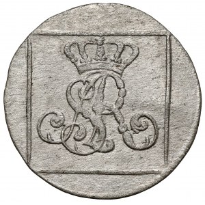 Poniatowski, Grosz srebrny 1768 FS - PRUSKI falsyfikat