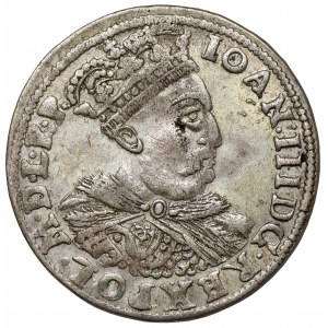 Jan III Sobieski, Szóstak Kraków 1683 - wąskie popiersie