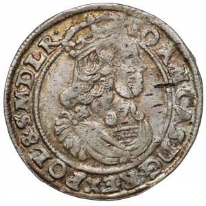 Jan II Kazimierz, Szóstak Bydgoszcz 1665 AT