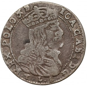 Jan II Kazimierz, Szóstak Wilno 1666 TLB