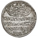 Zygmunt I Stary, Grosz Kraków 1528 - PEREŁKI na obręczy
