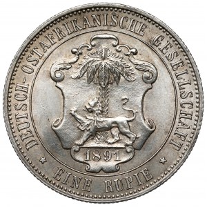 Niemiecka Afryka Wschodnia, Rupia 1891