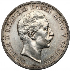 Prusy, 5 marek 1888-A, Berlin - rzadkie