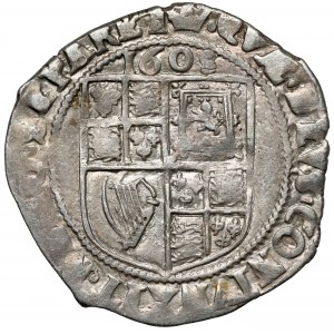 Wlk. Brytania, Jakub I, 6 pensów 1608