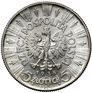 Piłsudski 5 złotych 1938