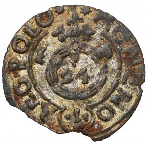 Zygmunt III Waza, Półtorak Bydgoszcz 1623 - odwrócona data - fałszerstwo z epoki
