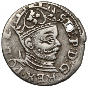 Stefan Batory, Trojak Ryga 1584 - z błędem w GEN