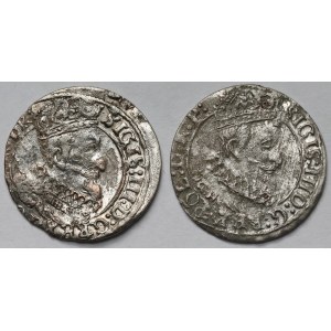 Zygmunt III Waza, Grosz Gdańsk 1626-1627 - zestaw (2szt)