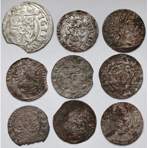 Zygmunt III Waza, Półtorak i Szelągi - zestaw (9szt)