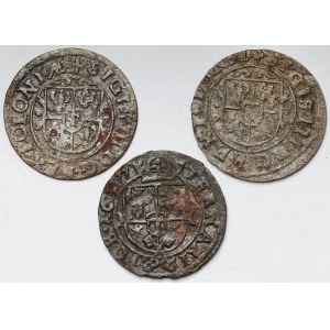 Zygmunt III Waza, Szelągi i Trzeciak 1625-1627 - zestaw (3szt)