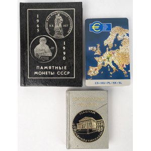 Miniaturowe wydania - Tortenelmunk Penzeken, monety ZSRR, Euro (3szt)