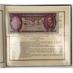 Węgry, Książka z wzorami 10-500 forintów 1968-1969 i monetami 1971