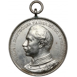 Niemcy, Wilhelm II, Medal 25-lecie Gilde Friedheim 1877-1902