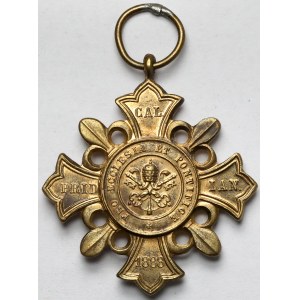 Watykan, Leon XIII, Medal 1888 - Pro Ecclesia et Pontifice
