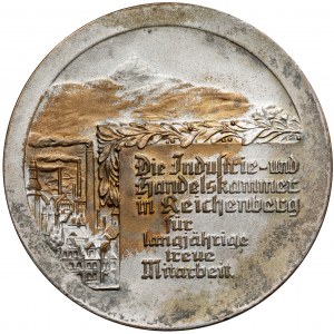 Niemcy / Austria, III Rzesza, Medal (1938-1945) Izba Przemysłowo-Handlowa w Reichenbergu