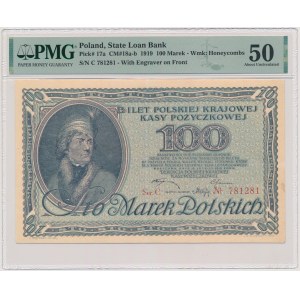 100 mkp 1919 Maj - C - sygnowana