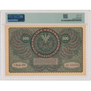500 marek 1919 Sierpień - I Serja BH (Mił.28a)