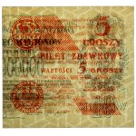 5 groszy 1924 - prawa połowa