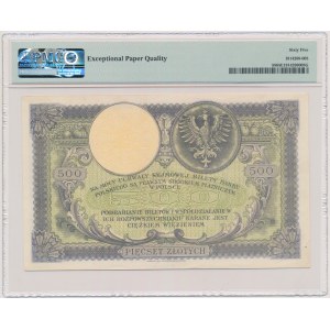 500 złotych 1919 - niski numerator