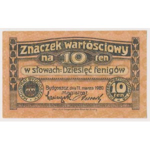 Bydgoszcz, 10 fenigów 1920