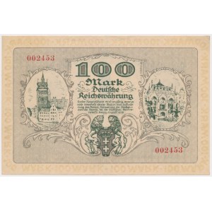 Gdańsk, 100 marek 1922