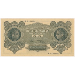 10.000 marek 1922 - K