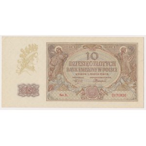 10 złotych 1940 - Ser.L.