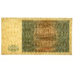20 złotych 1946 - A - mała litera