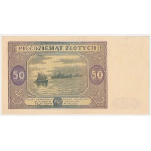 50 złotych 1946 - N - duża litera