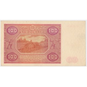 100 złotych 1946 - G - mała litera