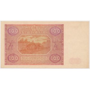 100 złotych 1946 - J - mała litera
