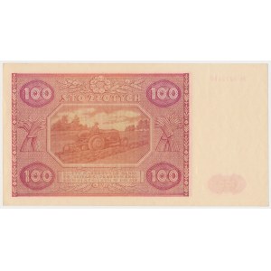 100 złotych 1946 - M - mała litera