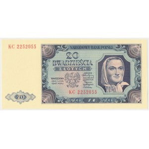20 złotych 1948 - KC