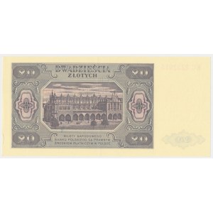 20 złotych 1948 - KC