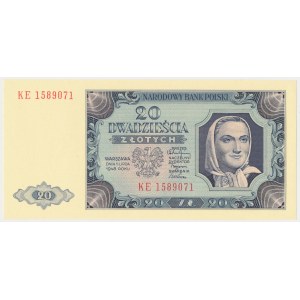 20 złotych 1948 - KE
