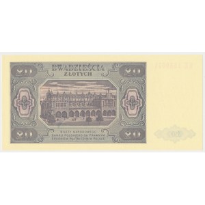 20 złotych 1948 - KE