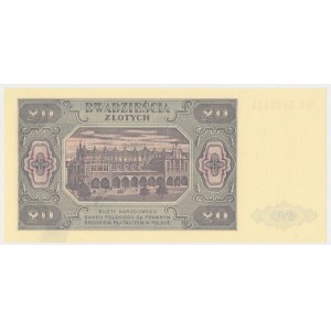 20 złotych 1948 - KE