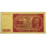 100 złotych 1948 - HH - prążkowany papier